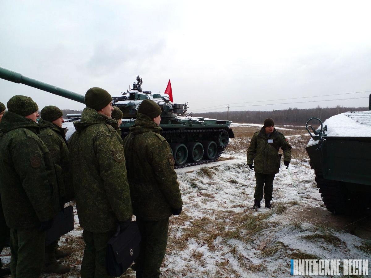 Под Витебском на полигоне «Лосвидо» проходят сборы территориальной обороны