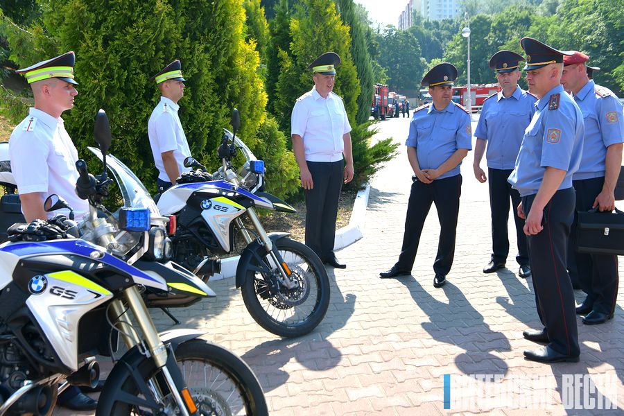 В Витебске МВД в рамках акции "За безопасность вместе" разыграет - горный велосипед