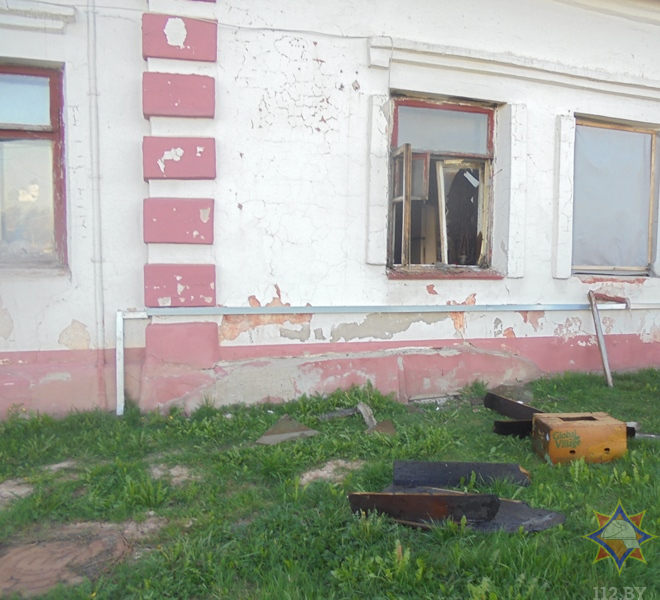  В Полоцке на пожаре погиб мужчина