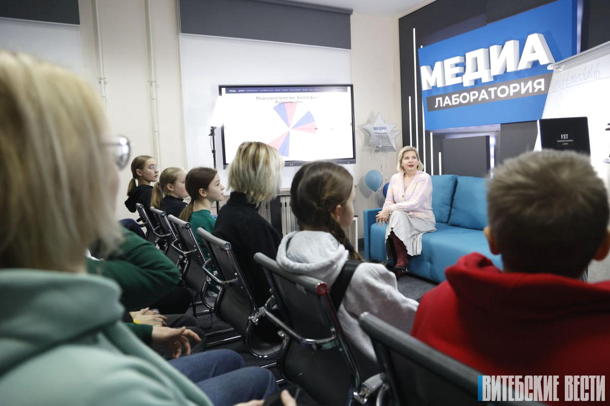 Первый мастер-класс для творческой молодежи в этом году провели в Витебске 