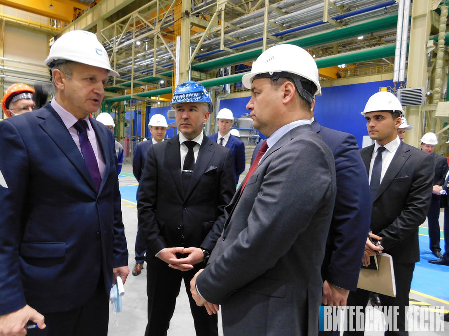 Премьер-министр Беларуси Роман Головченко посетил Миорский металлопрокатный завод