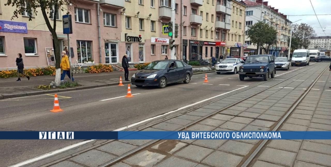 На проспекте Черняховского в Витебске иномарка сбила женщину