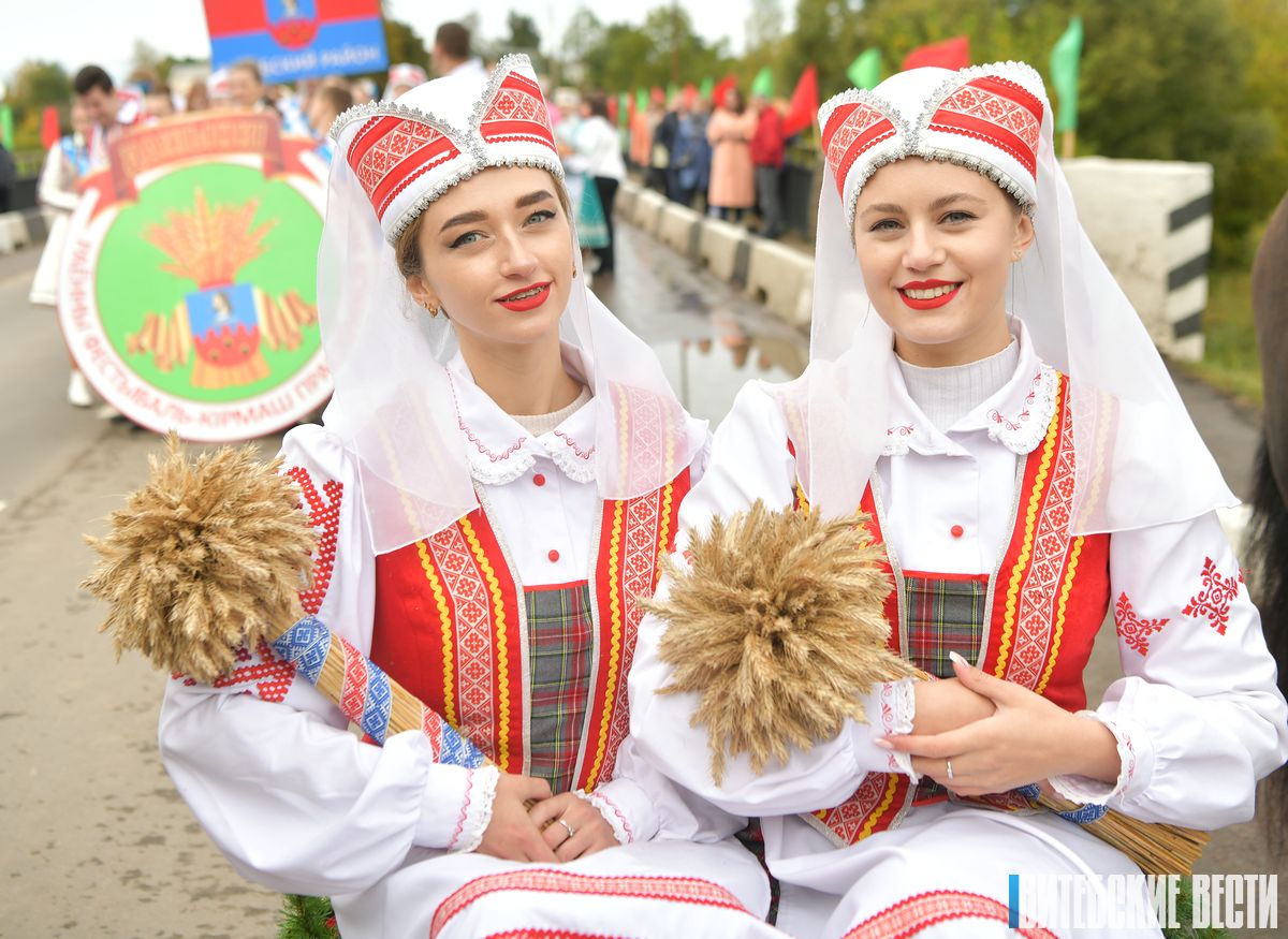 Витебский район отпраздновал районный фестиваль-ярмарку тружеников села «Дажынкi-2022»