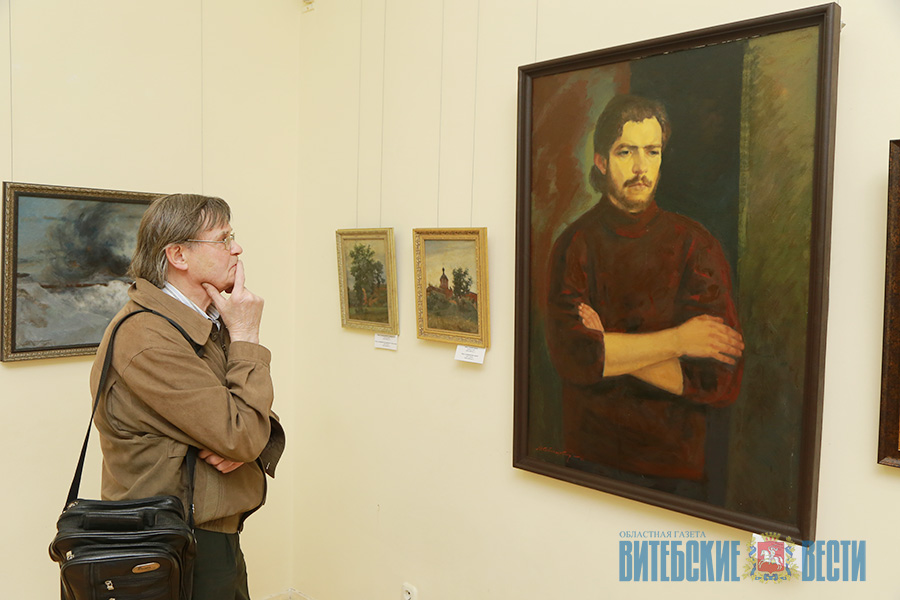 Неизвестные работы известного художника. Необычная выставка Михаила Савицкого открылась в Витебске (+ФОТО) 