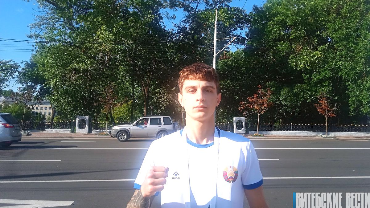 Минский спортсмен: очень приятно выступать в Летнем амфитеатре Витебска при мощной зрительской поддержке