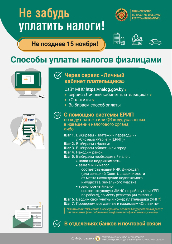 В Витебской области в бюджет поступило 84% имущественных платежей от общего количества, предъявленных в 2023 году налоговыми органами