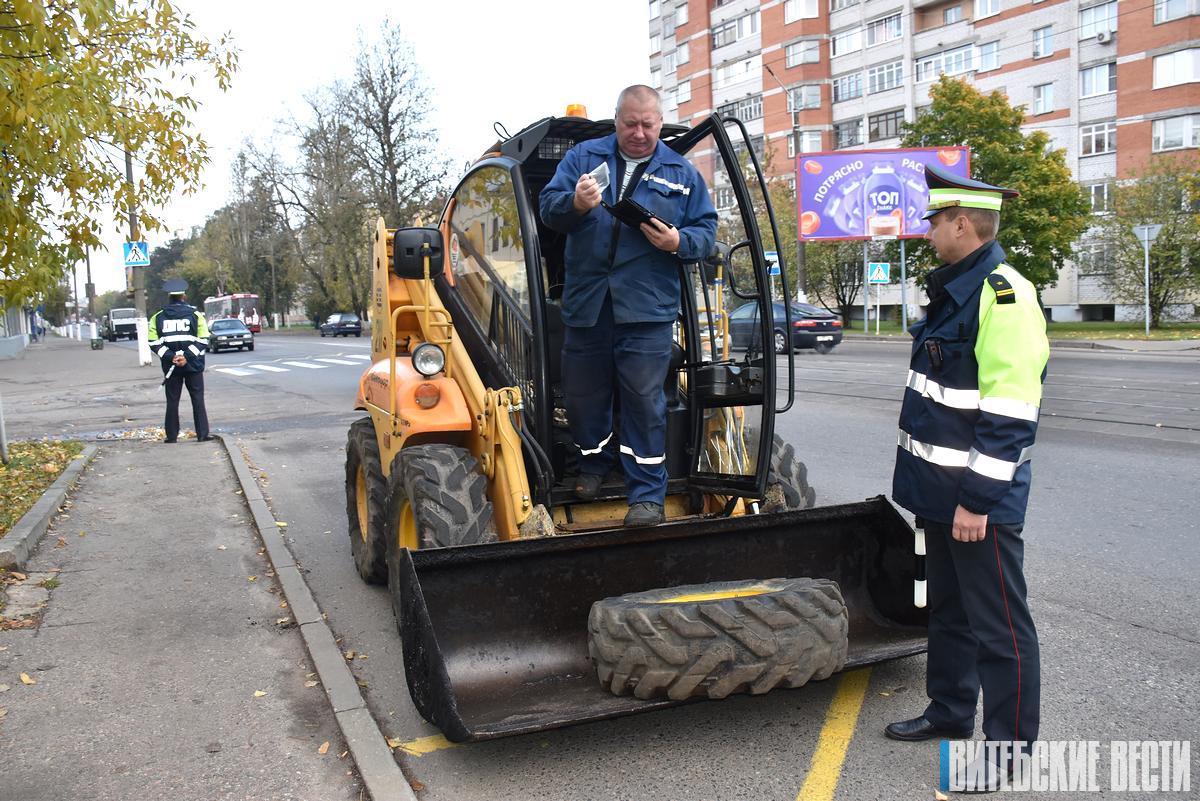 Корреспондент "ВВ" поучаствовала в рейде ГАИ на улицах Витебска