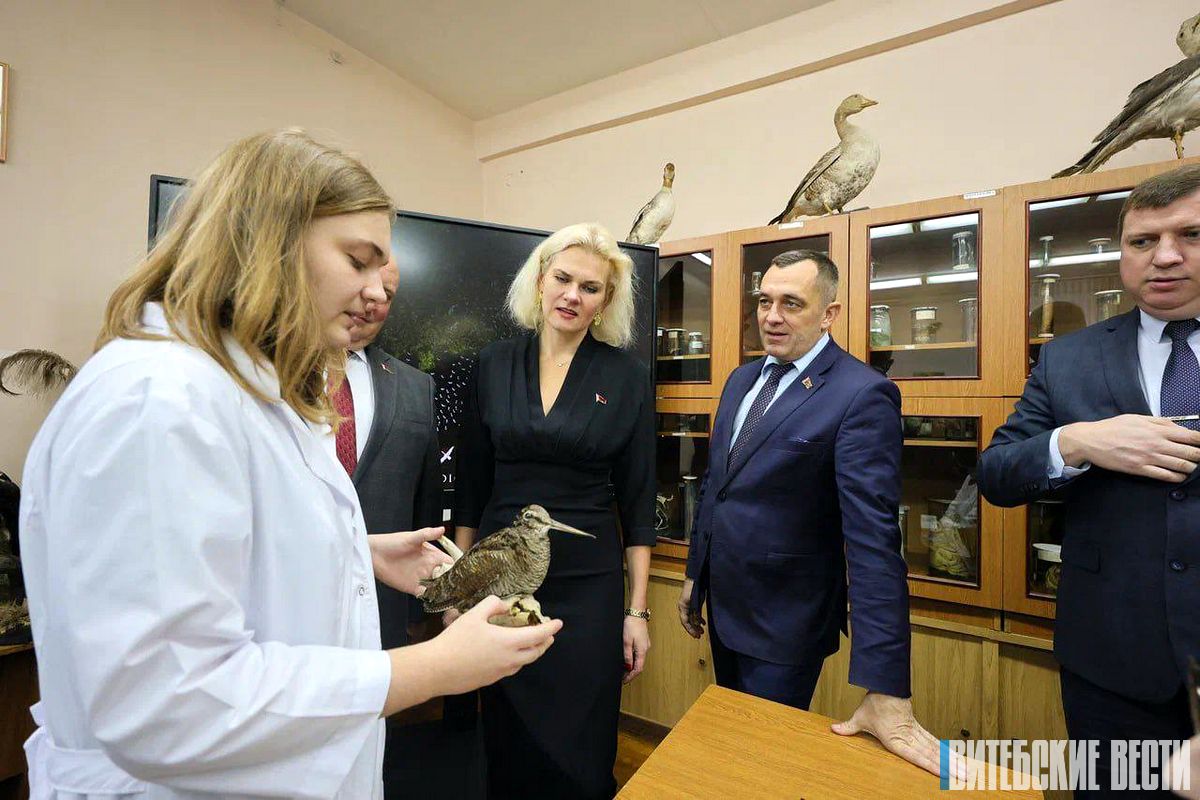 В рамках студенческих инициатив в Витебской ветакадемии открыли четыре локации