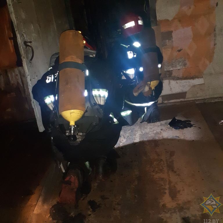 На пожаре в Толочинском районе спасатели обнаружили труп пенсионера