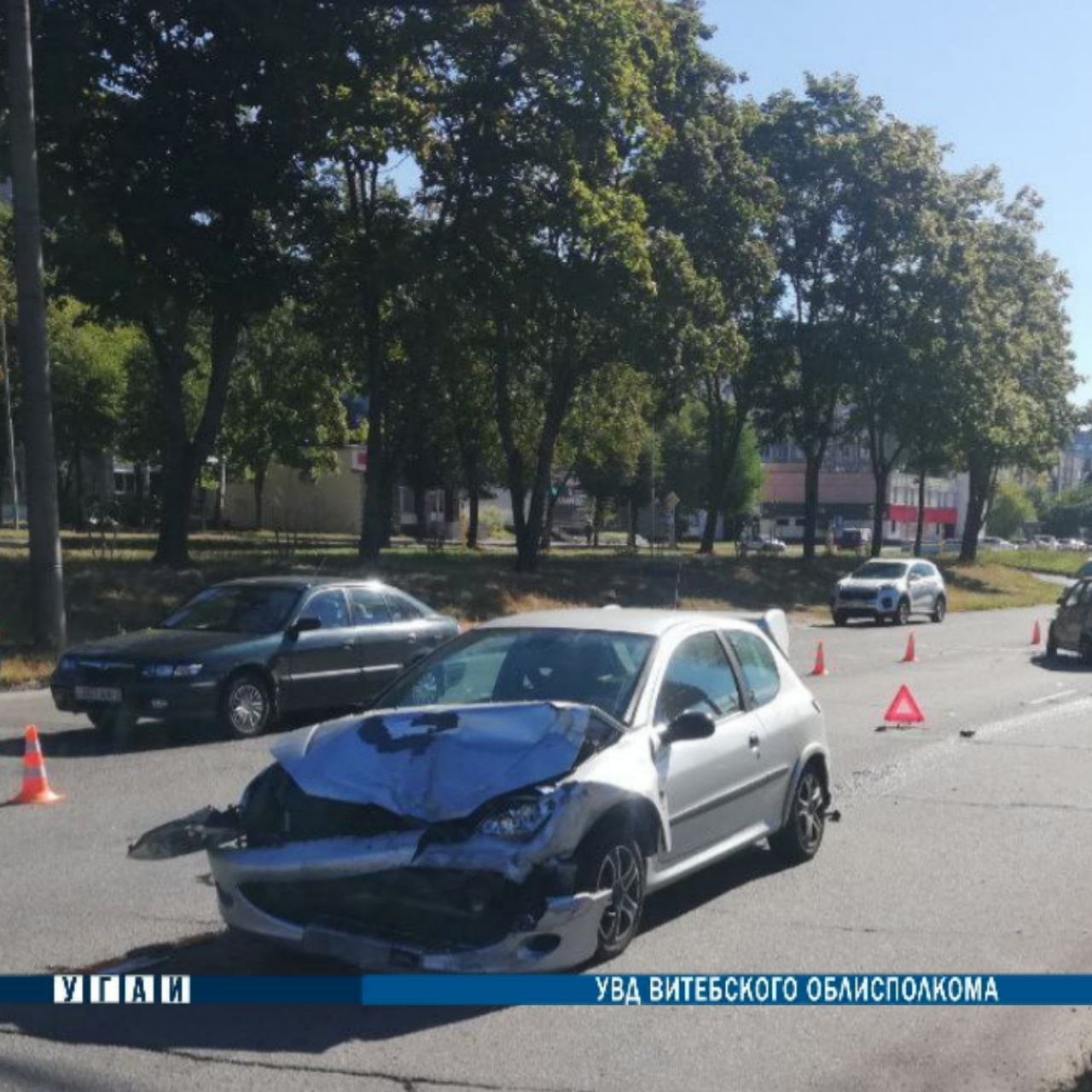 ДТП в Новополоцке: по собственной вине пострадала женщина-водитель