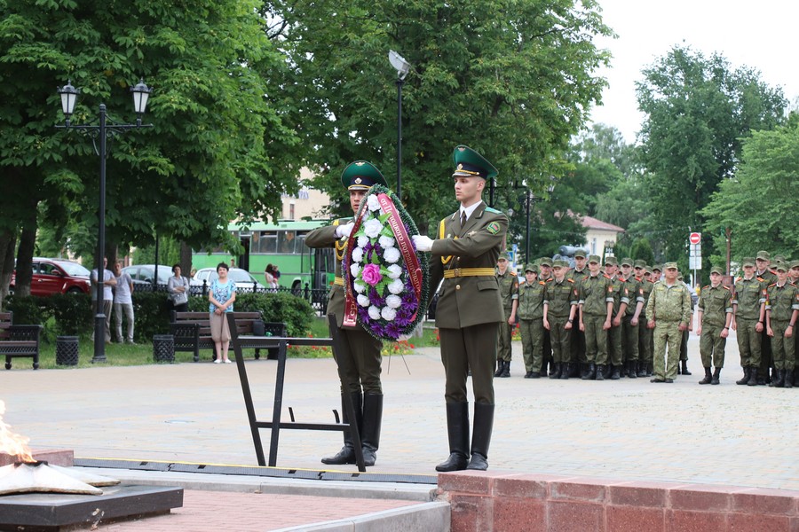 В Полоцке прошла акция памяти «Боевой расчёт»
