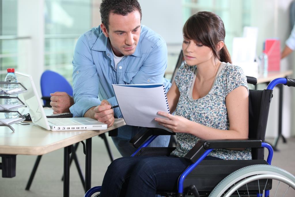 Woman-in-wheelchair