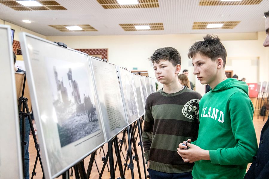 В Полоцком государственном университете открылась передвижная интерактивная выставка «Партизаны Беларуси»