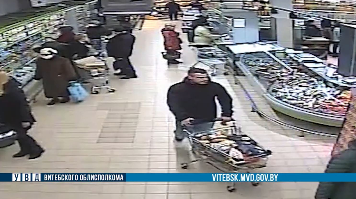 Житель Витебска похитил из магазина продукты на сумму 600 рублей 