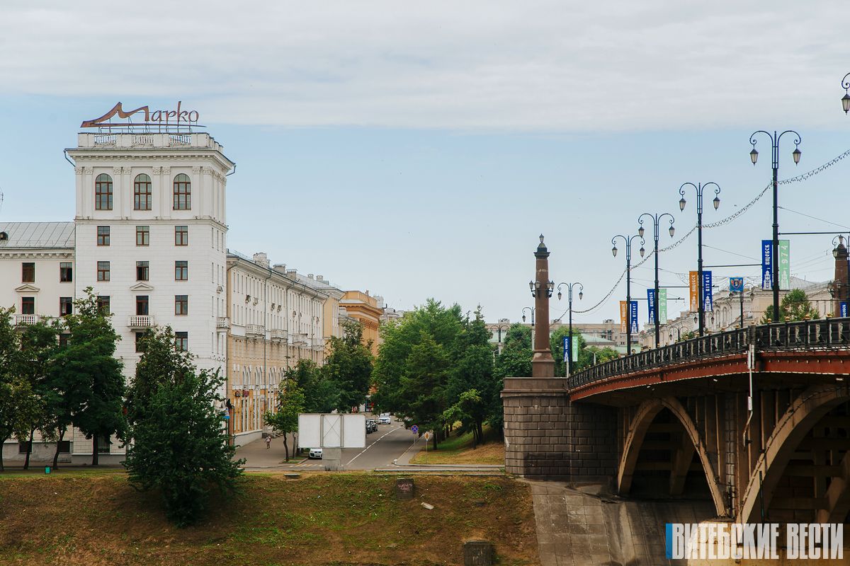 В Витебске 8 июля без осадков и до +31°C