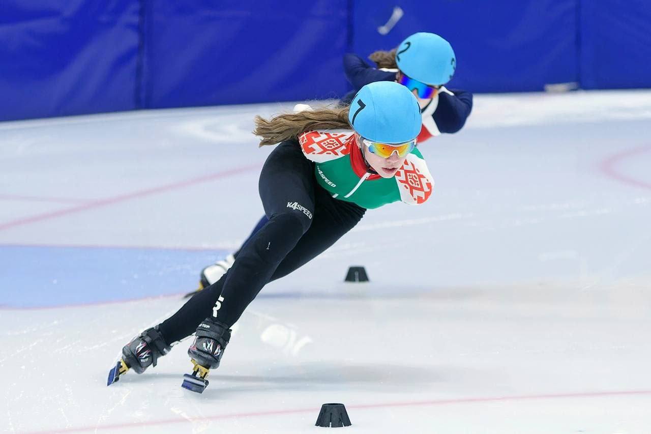 Спортсмены Витебской области заняли первое общекомандное место на чемпионате Беларуси по шорт-треку