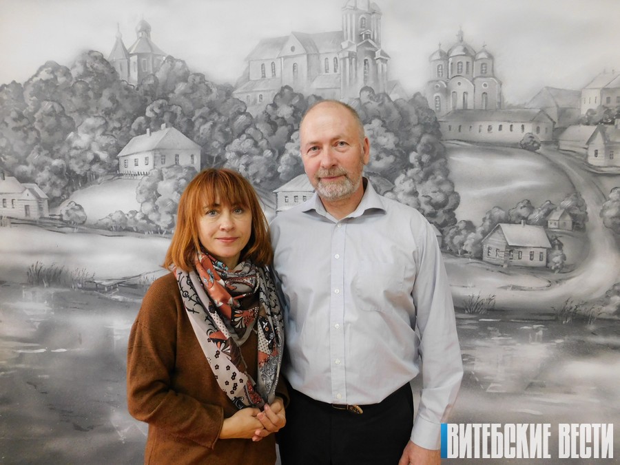 Супруги Кучко более 30 лет прививают любовь к живописи сенненским школьникам