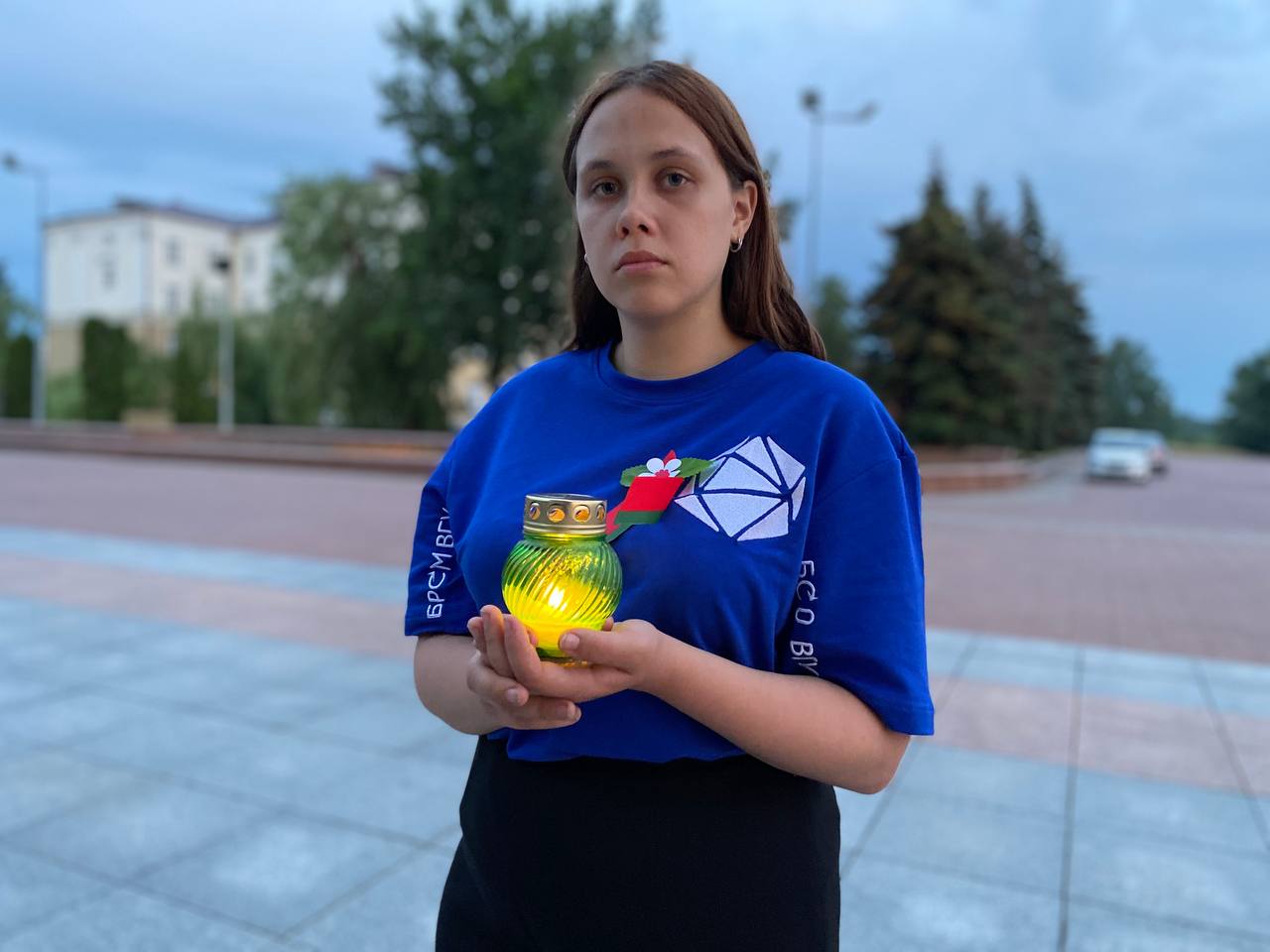 Фотофакт. Цифровую гражданско-патриотическую эстафету поддержала молодежь Витебска