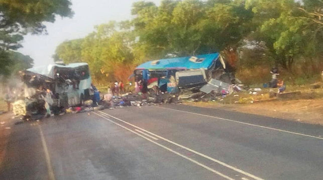 Сорок семь человек погибли в ДТП с автобусами в Зимбабве