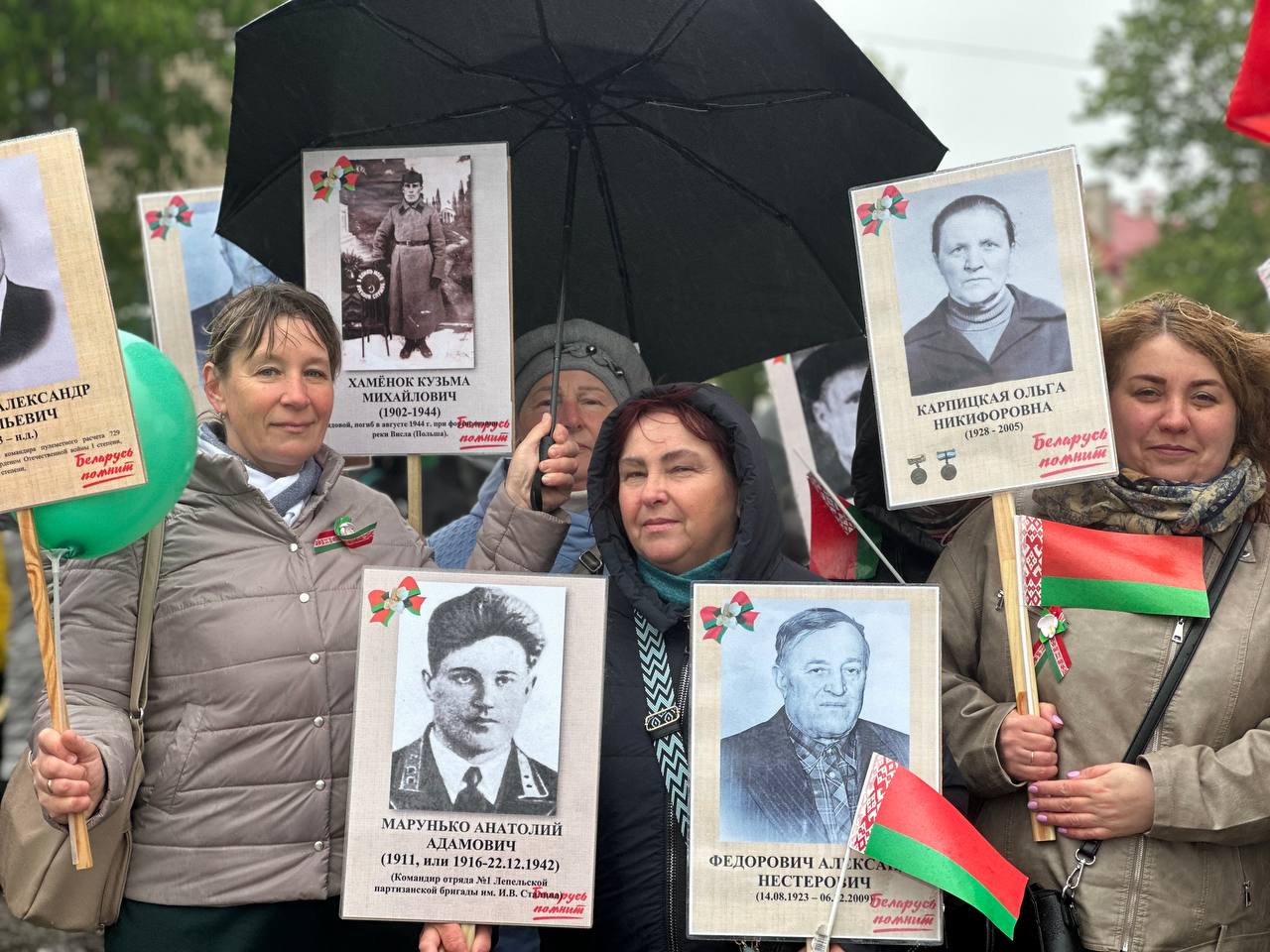 ФОТОФАКТ. Жители Витебской области празднуют День Победы