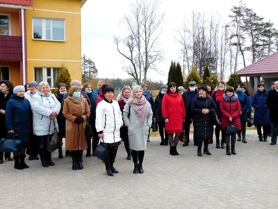 Выездное заседание Совета Лепельского профактива прошло на базе санатория «Лесные озера»