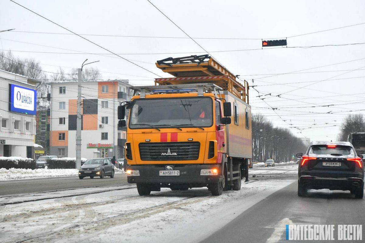 Сегодня утром в Витебске приостанавливалось движение городского электротранспорта. В чем причина?