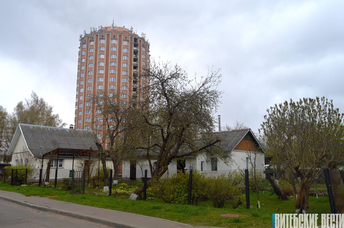 Каковы планы по точечной застройке многоквартирного жилья в Витебске?