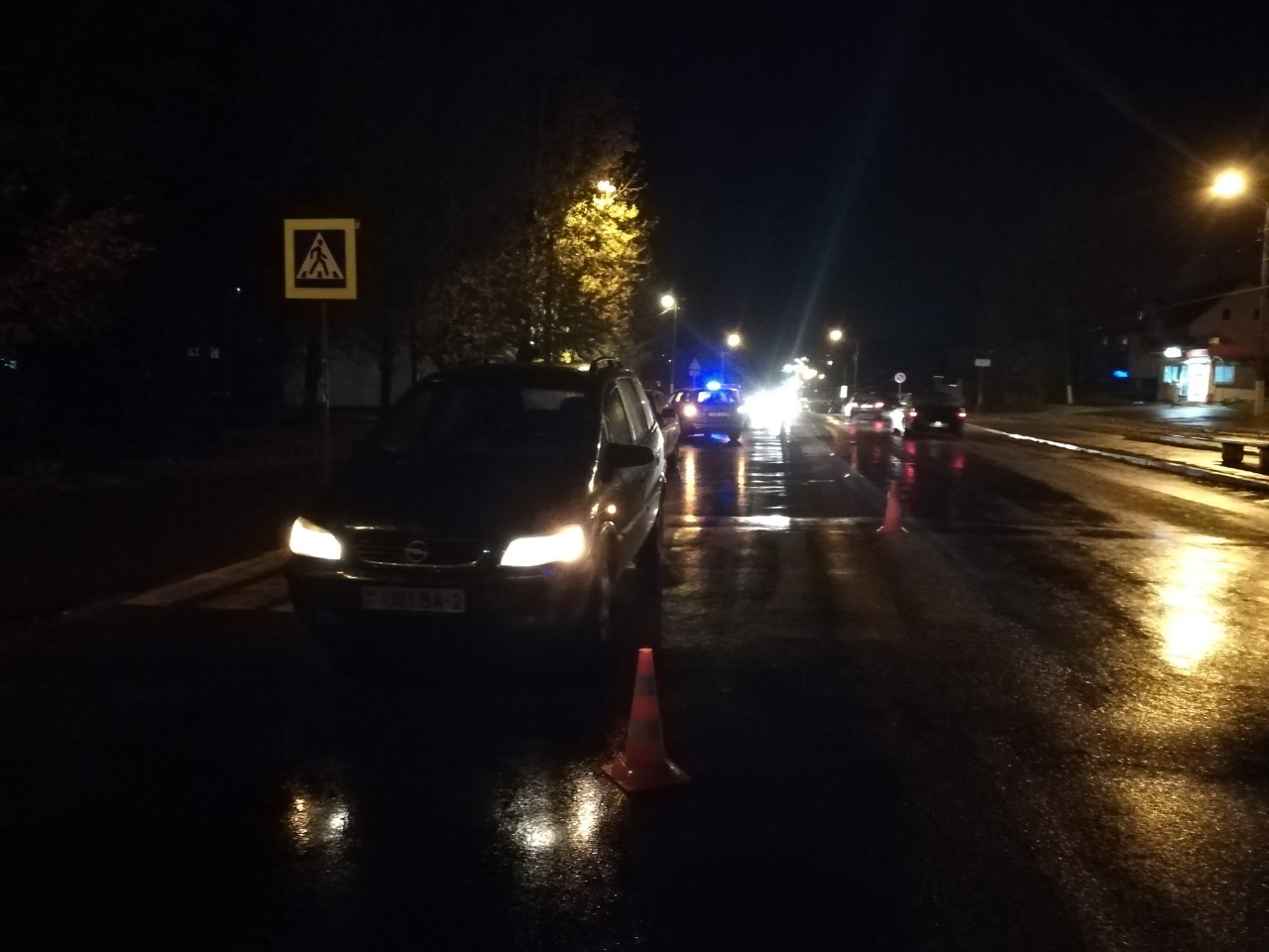 В Витебске иномарка сбила на зебре пенсионерку