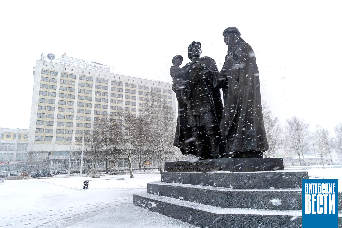 Погода в Витебске 24 декабря: мокрый снег и гололедица