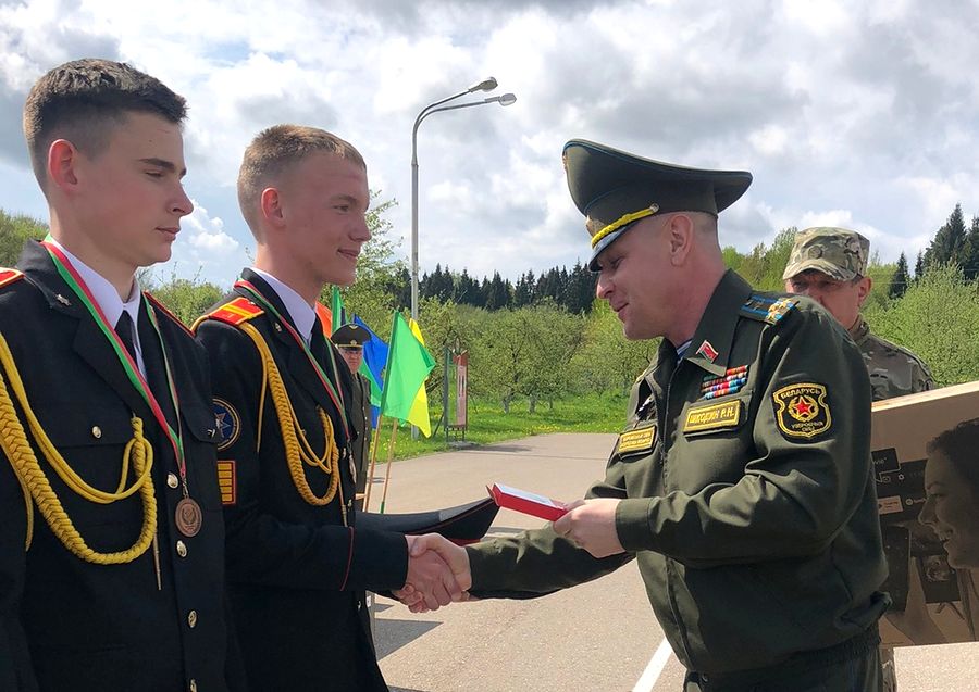 На базе Витебского кадетского училища состоялась VIII Республиканская спартакиада суворовцев и кадет