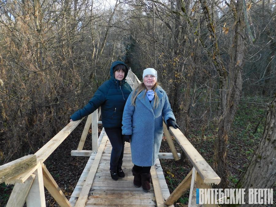 Жители Лиозненского района реконструировали два моста