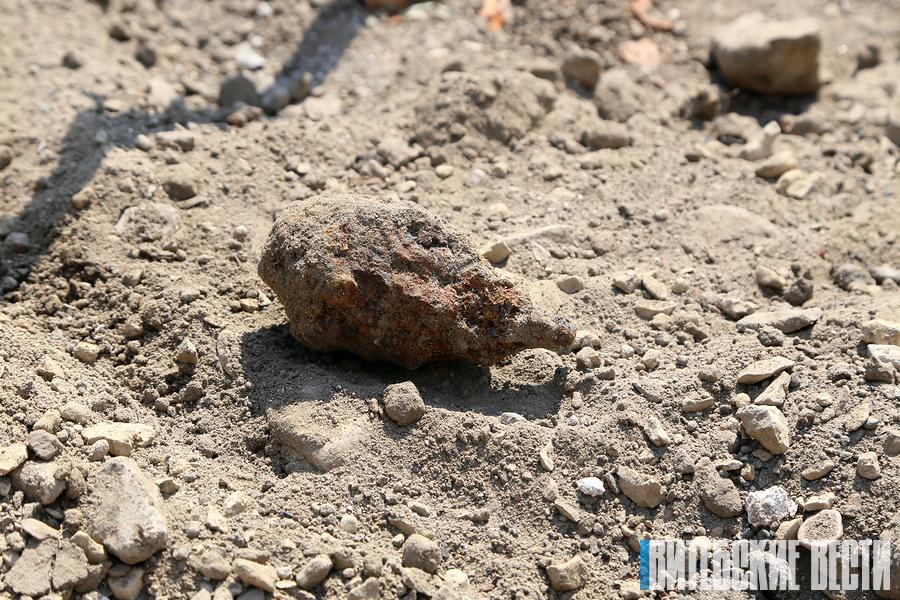 В центре Витебска обнаружили гранату времен войны