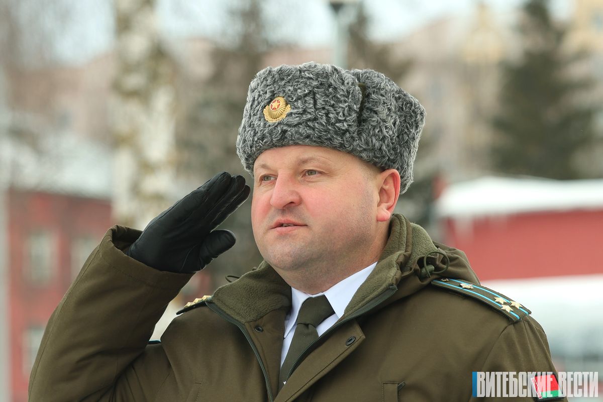 У витебских десантников новый командир – Василий Мозолевский