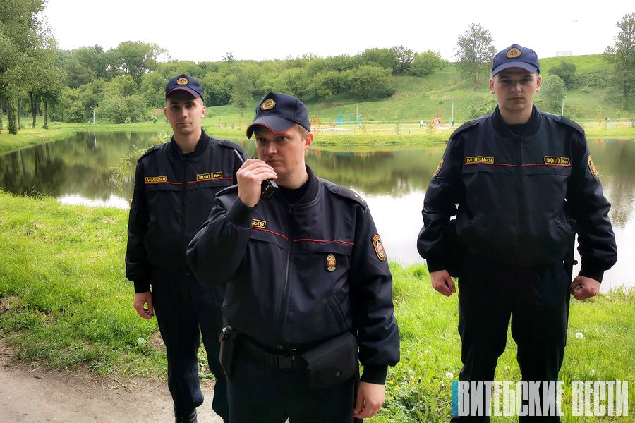 Правоохранители проводят систематические рейды по местам массового отдыха в Витебской области