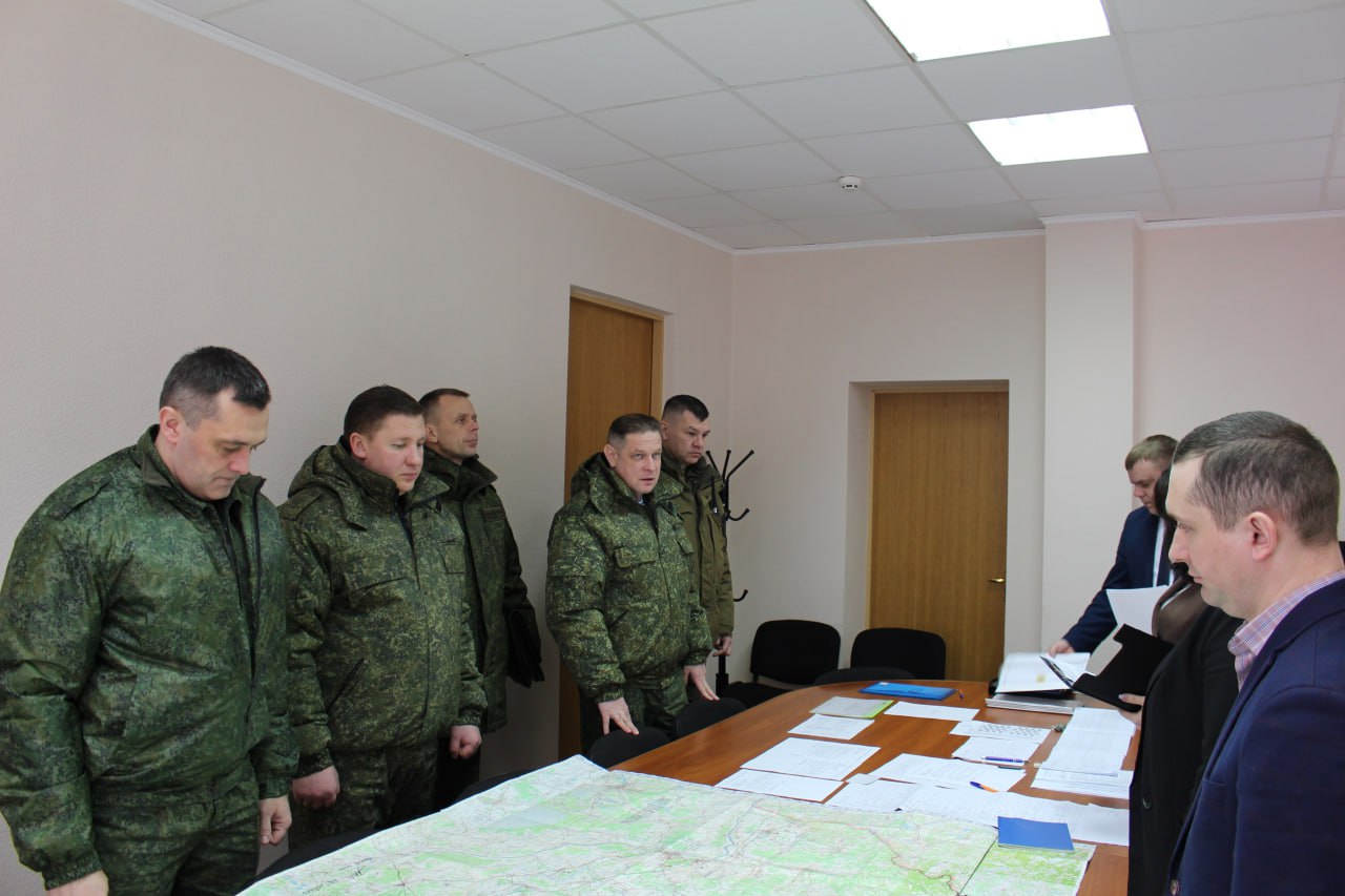 В Верхнедвинском районе провели проверку организации территориальной обороны