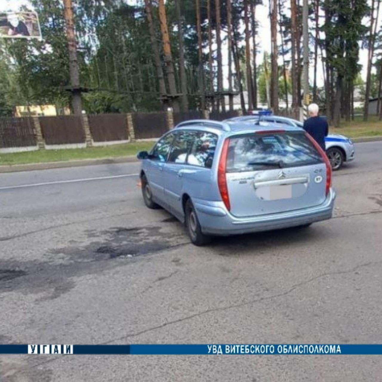 В Новополоцке водитель сбил пешехода при движении задним ходом