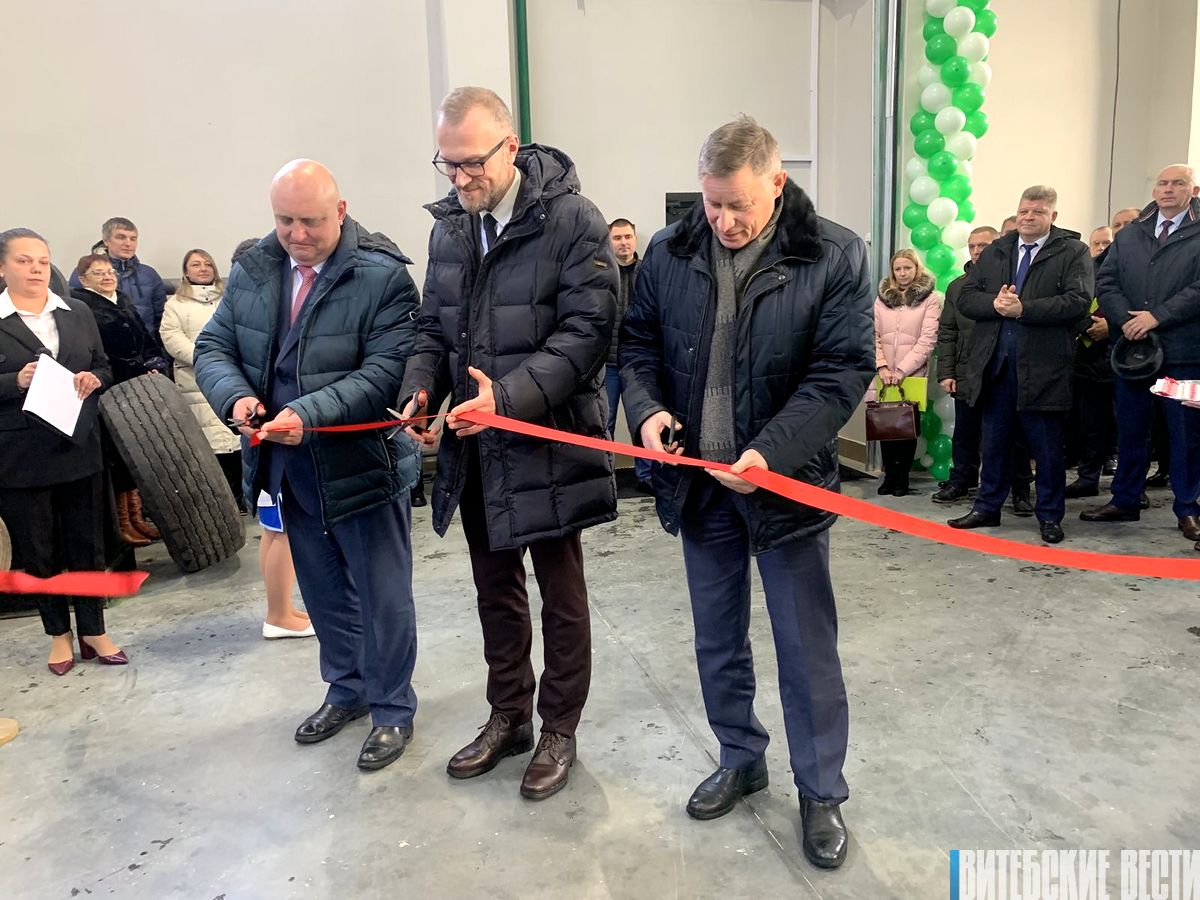 Уникальную линию по переработке отходов открыли в Новополоцке