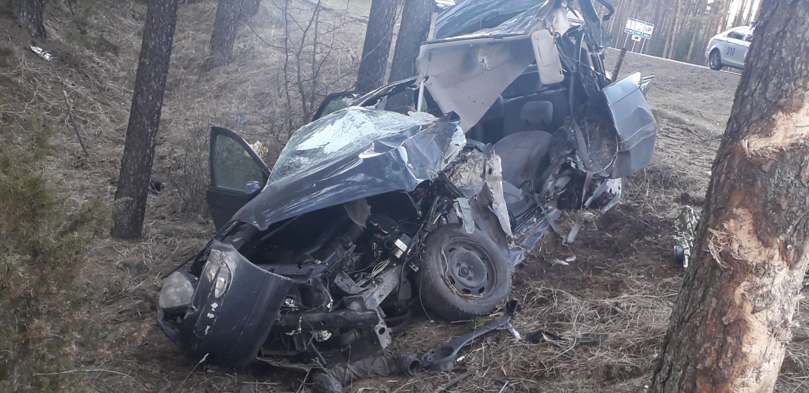 Авария в Докшицком районе: 61-летний водитель погиб