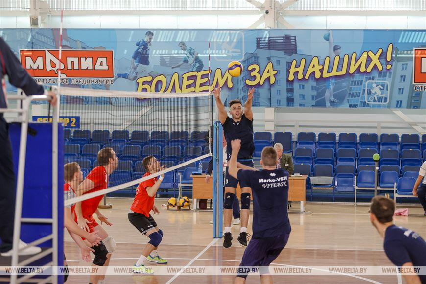 Витебская команда «Марко-ВГТУ» заняла 3-е место на турнире по волейболу памяти Льва Чайлытко в Минске