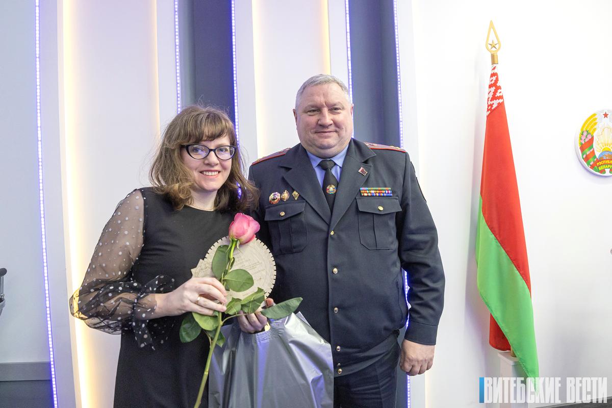 За безопасность вместе. В Госавтоинспекции отметили работу журналистов Витебской области