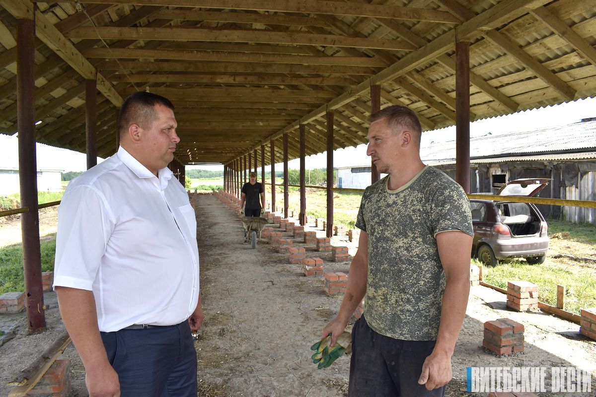 В этом году на животноводческих объектах Шумилинского района введено два профилактория для телят, планируется построить еще четыре