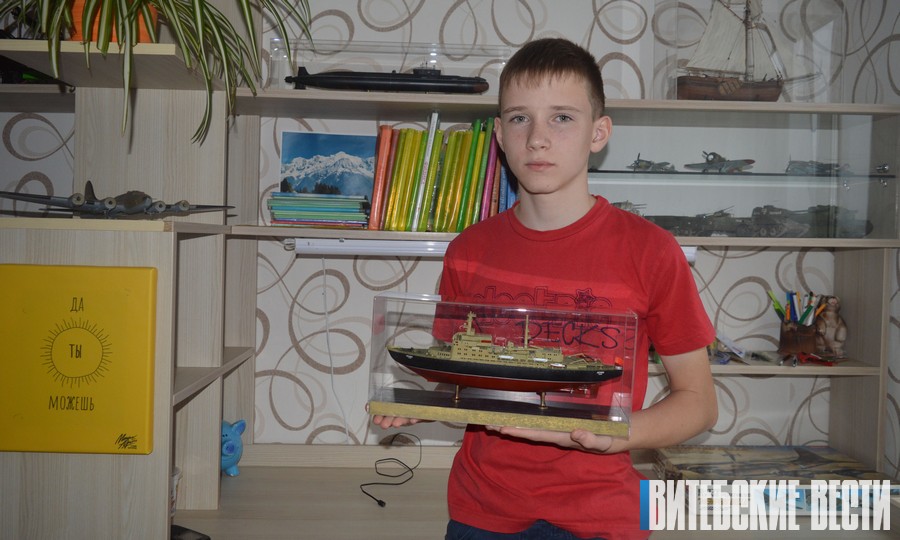 Моделизм как стиль жизни, или Необычное хобби витебского гимназиста Егора Зернина