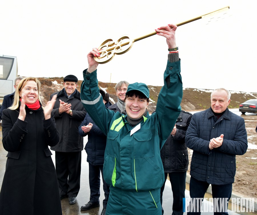 Молочнотоварный комплекс «Яновичи» на 1440 голов открыли в Витебском районе