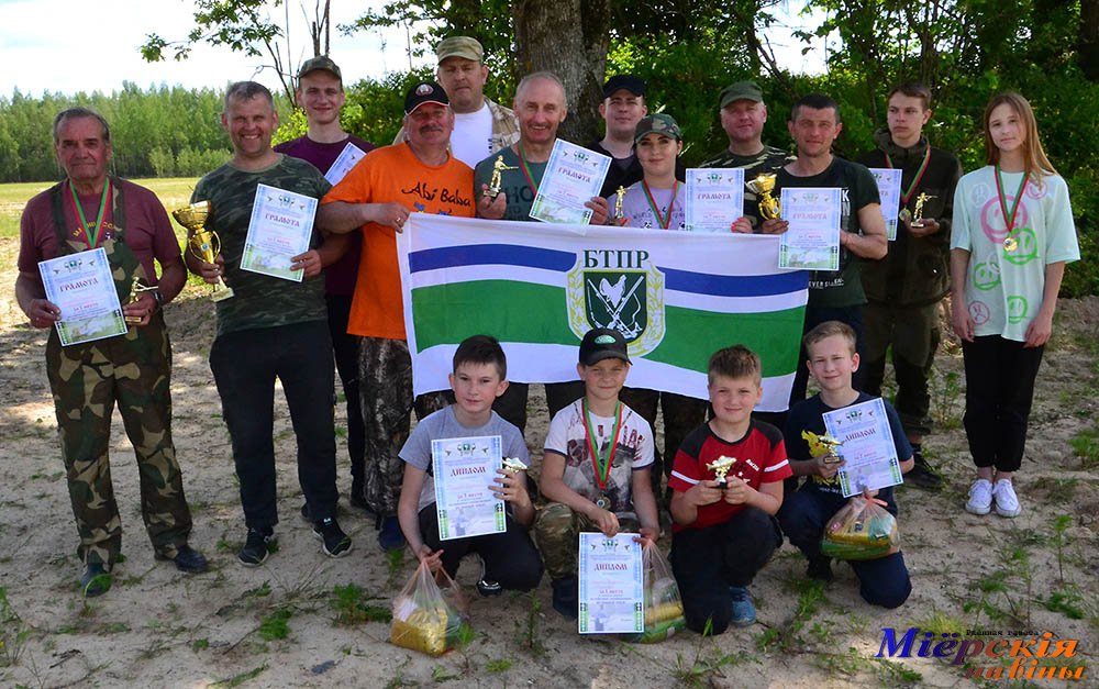 В Миорском районе прошли соревнования по стрельбе и чемпионат по рыбной ловле