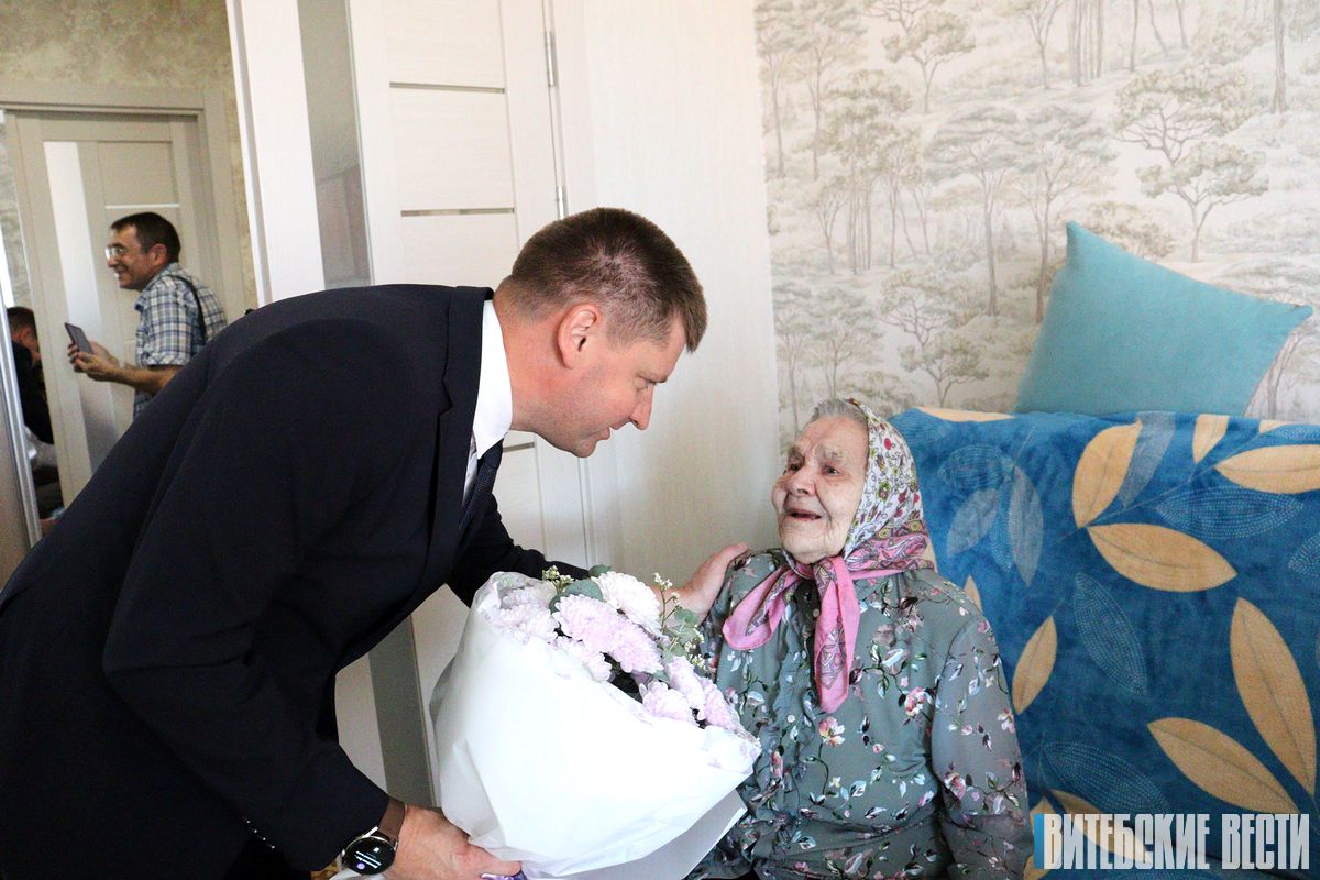 100-летний юбилей отметила витебчанка Мария Катульская