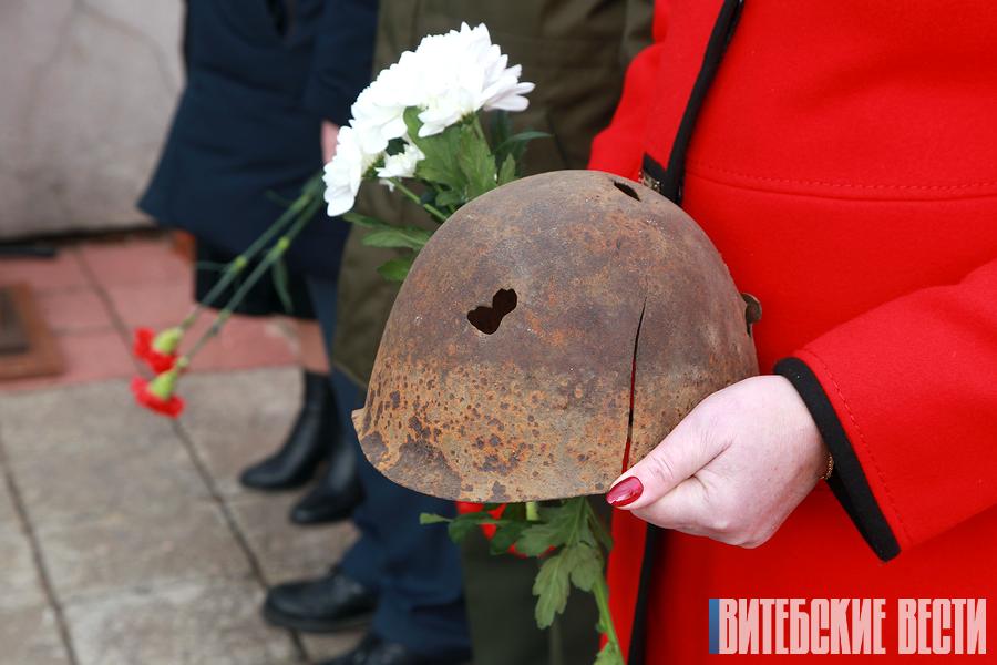 Останки пяти советских солдат времен Великой Отечественной войны  перезахоронили в Лиозненском районе