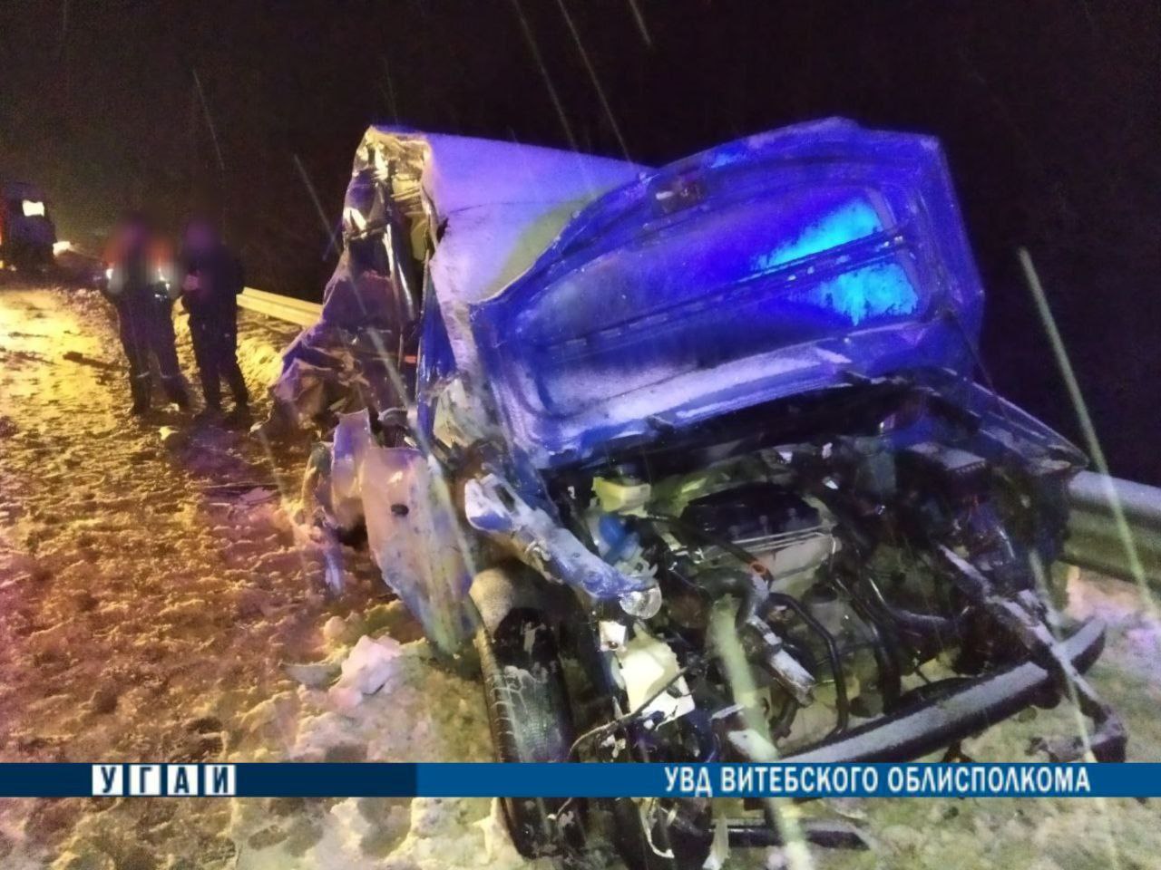 Под Витебском в ДТП погиб водитель