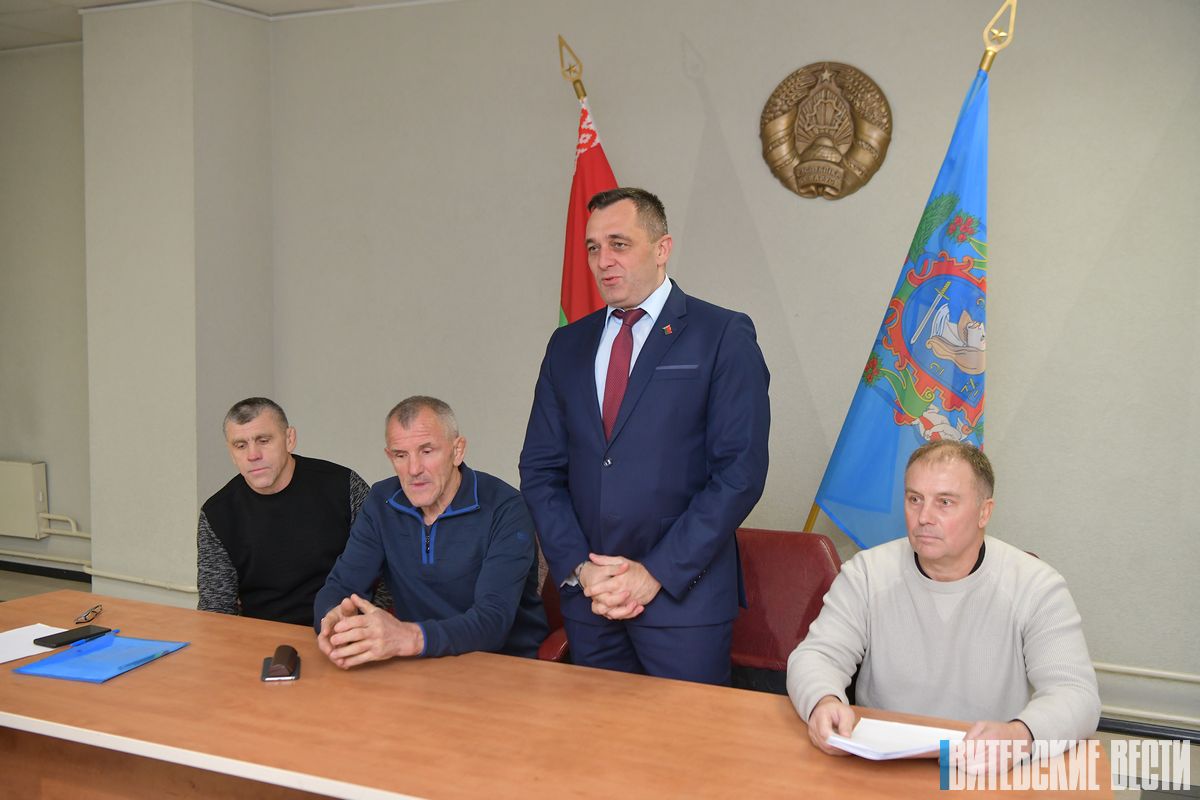 Александр Субботин принял участие в семинаре, посвященном открытию в Витебске республиканского турнира по греко-римской борьбе
