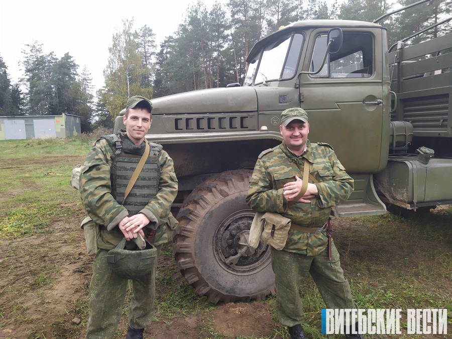В Заслоново Лепельского района состоялись сборы военнослужащих запаса Витебской области