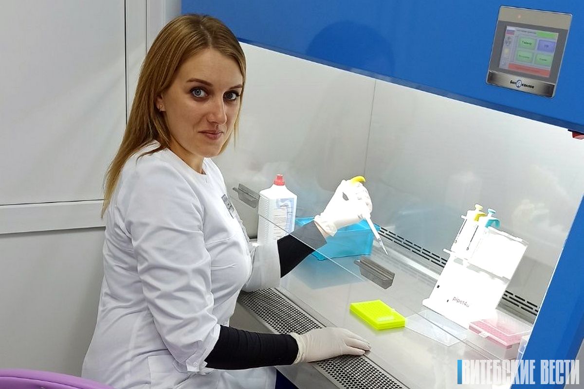 В Браславе открыли отделение ПЦР-диагностики на базе центральной районной больницы